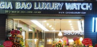 Showroom Gia Bảo Luxury Watch tại 59 Lý Nam Đế