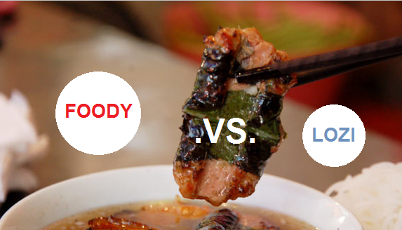 Foody và Lozi là 2 kênh giới thiệu quán ăn - đồ ăn khá hiệu quả