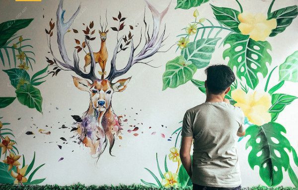 Kinh doanh dịch vụ vẽ tranh tường - Mang nghệ thuật đến cuộc sống