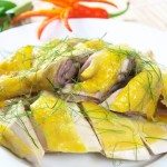 Các món ăn ngày Tết dễ làm ở miền Bắc - Thịt gà luộc