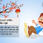 Những điều kiêng kỵ trong ngày mùng 1 Tết. Kiêng trượt chân, vấp ngã.